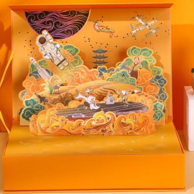 国潮月饼包装盒 国潮月饼包装盒